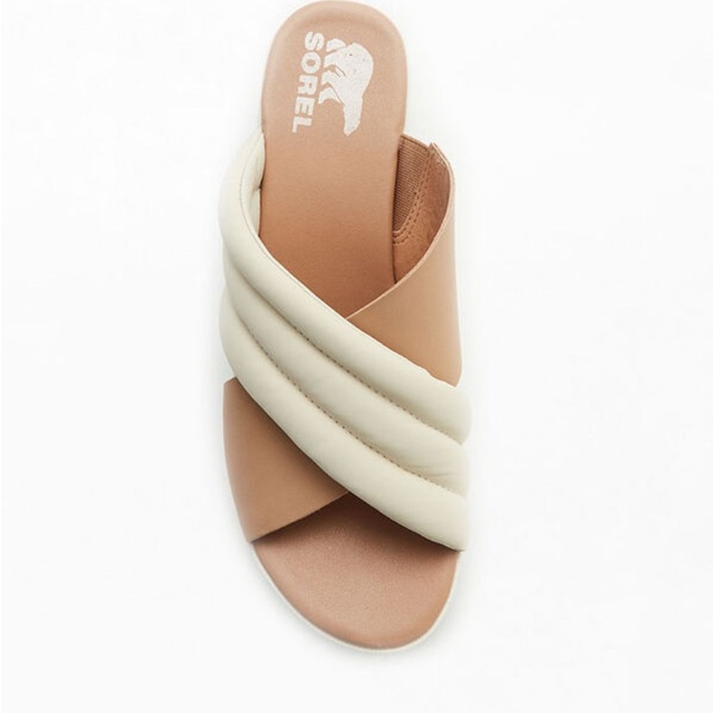 Sorel Women's Sandals in Tan and Cream
